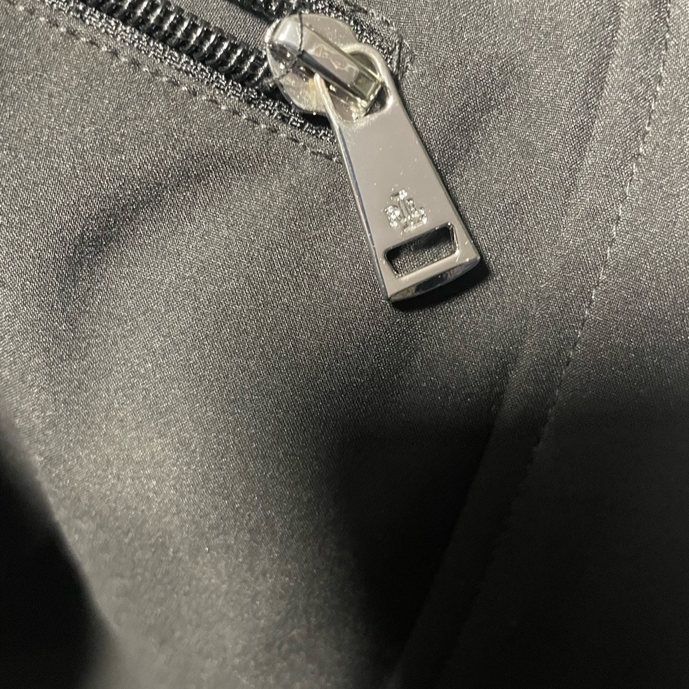 Ralph‎ Lauren Black Trench Coat - Picture 9 of 10